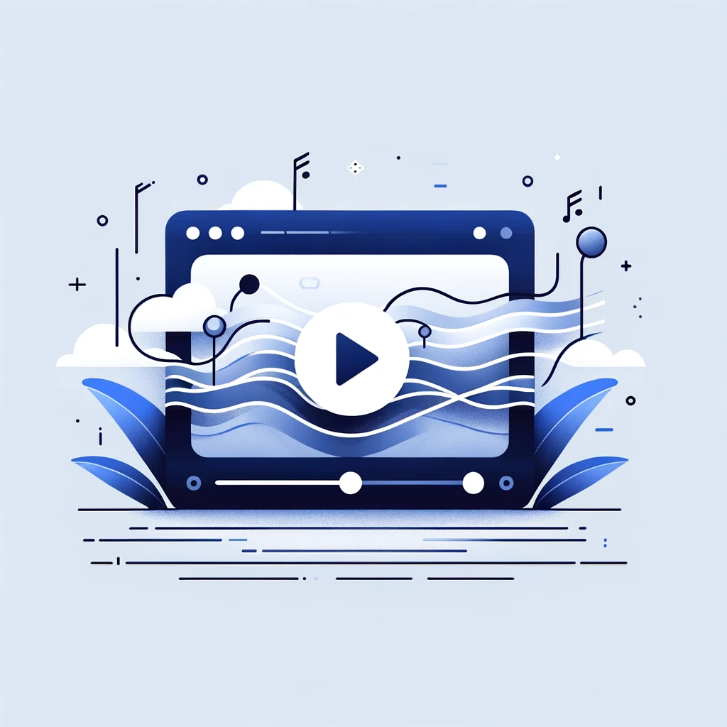 Illustration of that HTML2.Video includes all sounds from the animation using Highest Fidelity standards. Played with sound, tracks are in-sync and accurate.